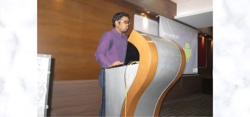 Expert lecture on Android at Parul University, Vadodara, April 2018