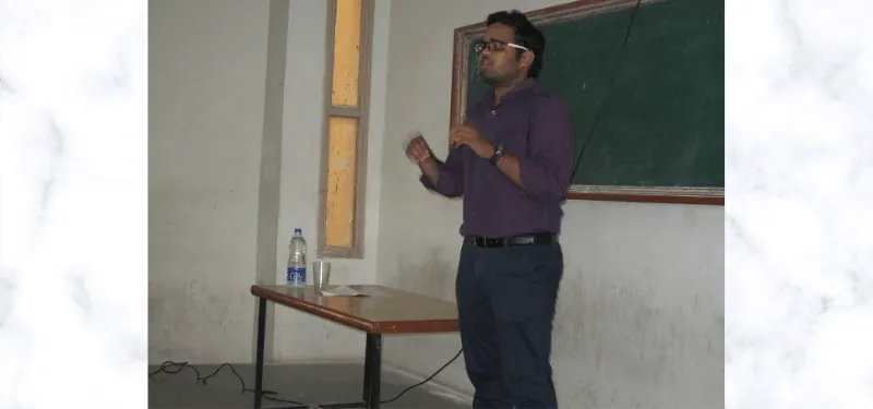 Session on entrepreneurship at Parul University, Vadodara, May 2017